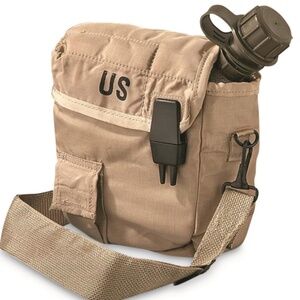 US Military 2 Qrt. Canteen with Insulted Cover bag New Unissued Surplus